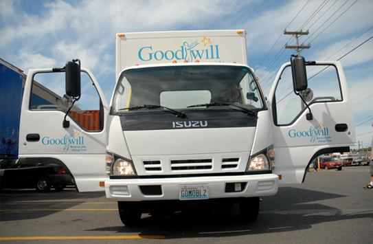 Photo Gallery of Seattle Goodwill Campaigns.