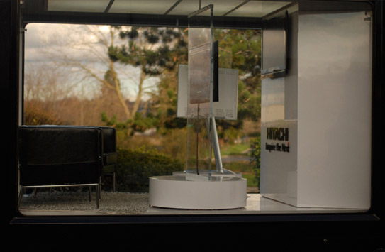 Photo gallery of Hitachi's 1.5 UltraThin Screen Campaign
