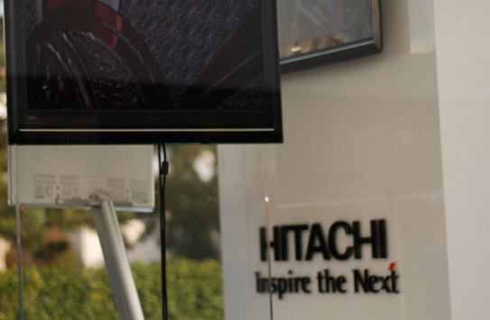 Photo gallery of Hitachi's 1.5 UltraThin Screen Campaign