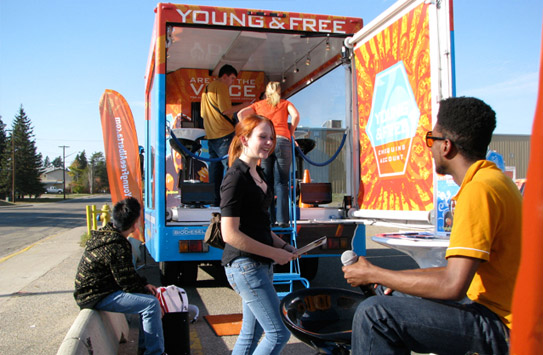 Photo Gallery Young & Free Campaign for Commonwealth Credit Union style